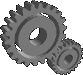 Rotating gears